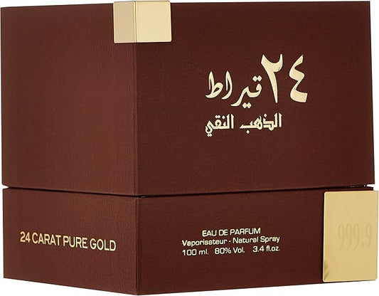 Lattafa 24 Carat pure gold Eau de Parfum 100ml