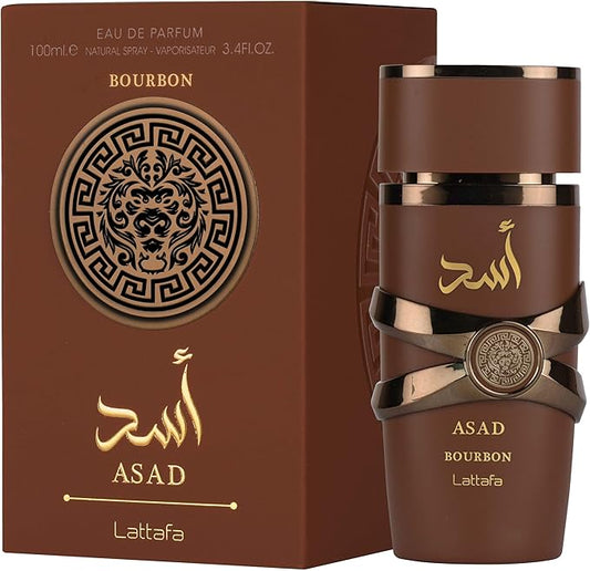 Lattafa Asad Bourbon Eau De Parfum 100Ml