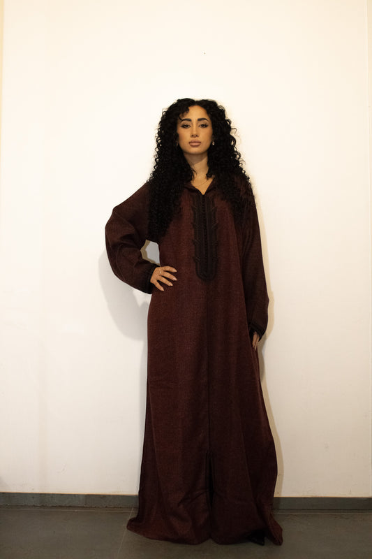 Caftan -Bordeaux