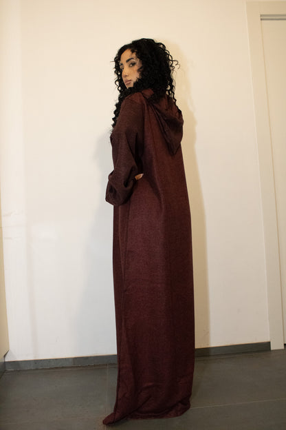Caftan -Bordeaux