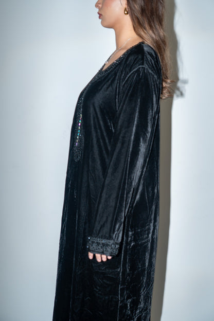 Caftan -Velluto Nero