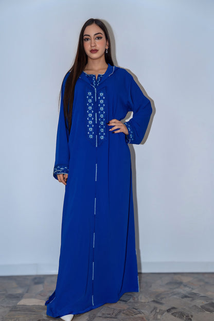 Abaya blu