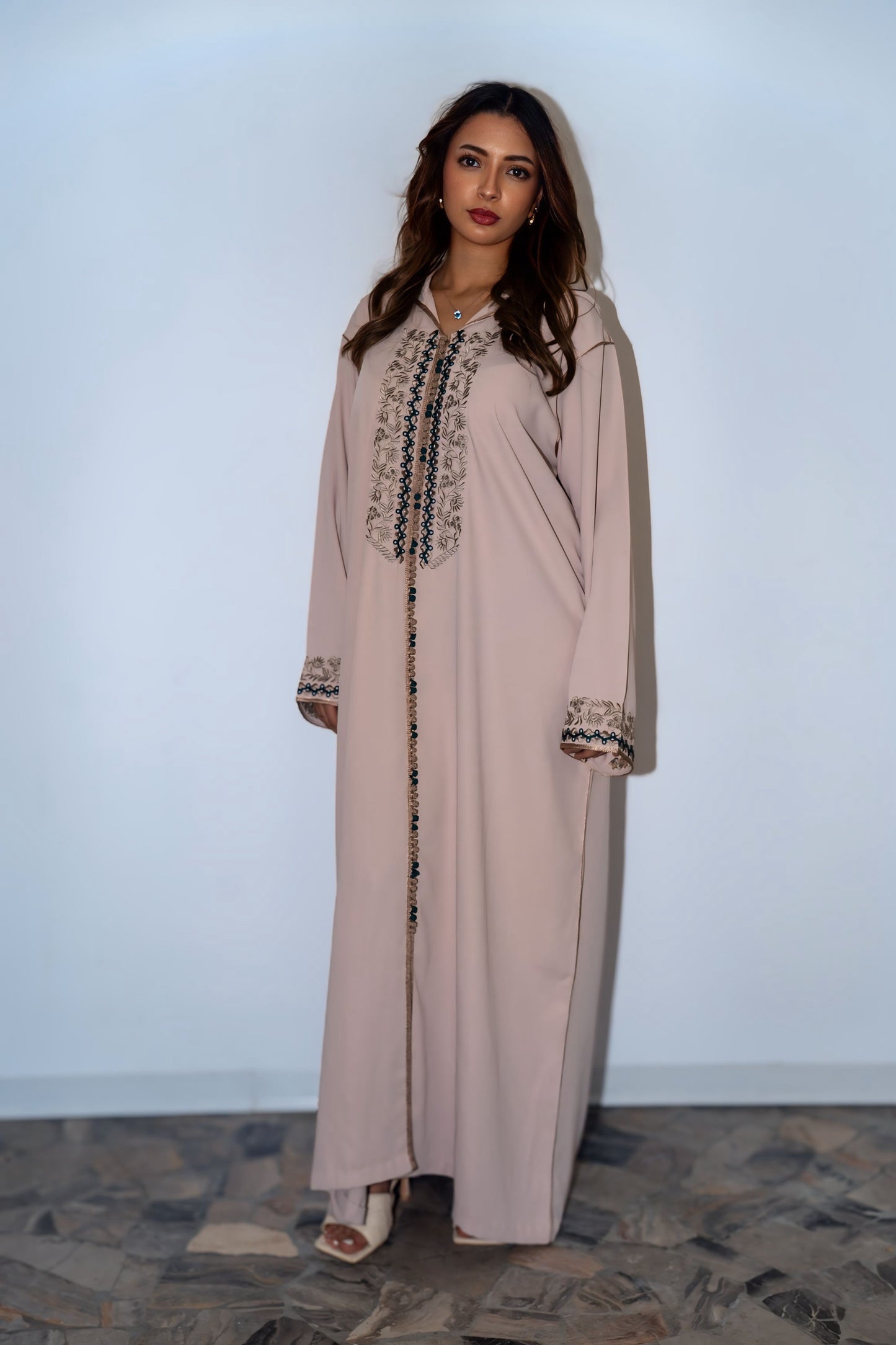 Abaya Beige sabbia