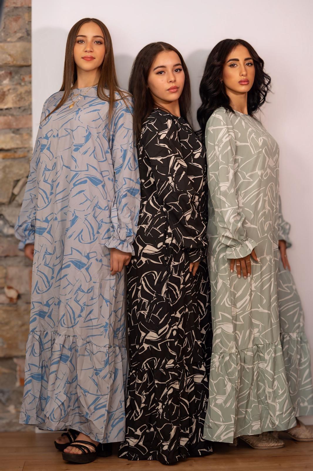 Vesitito lungo -Nero