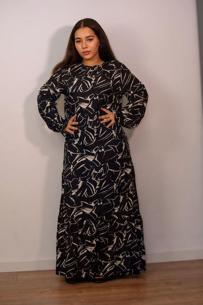 Vesitito lungo -Nero