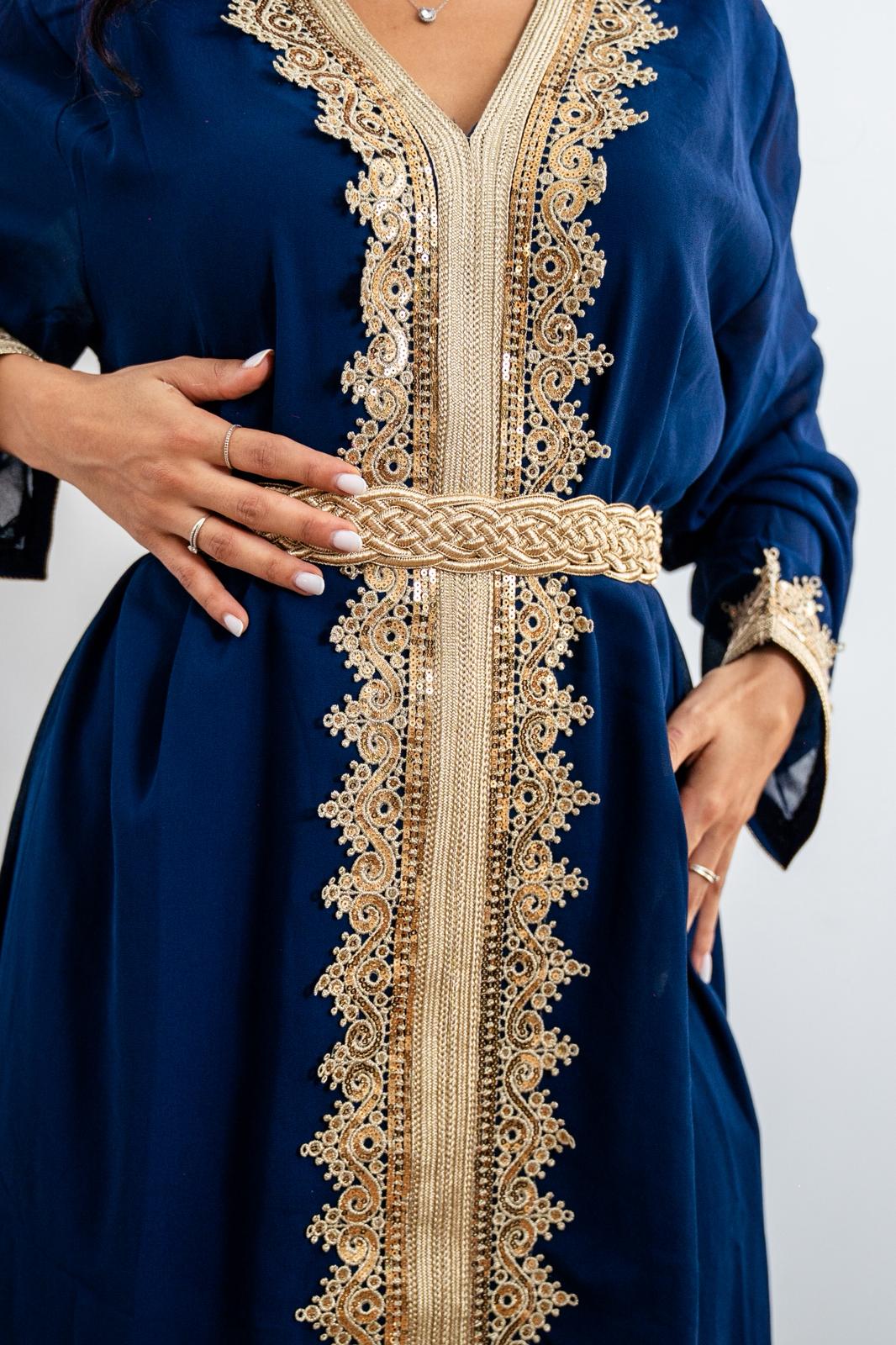 Caftan -Blu royal