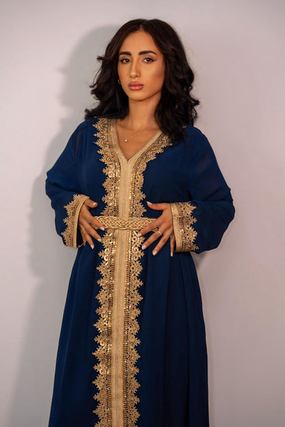Caftan -Blu royal