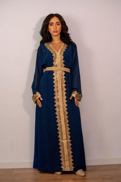 Caftan -Blu royal