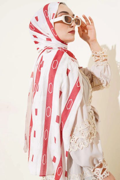 Piastrella Krash Shawl in bambù fantasia